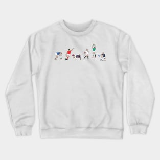 Six Nations rugby players Crewneck Sweatshirt